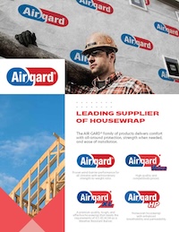 Download Air-Gard Housewrap Overview Sell Sheet